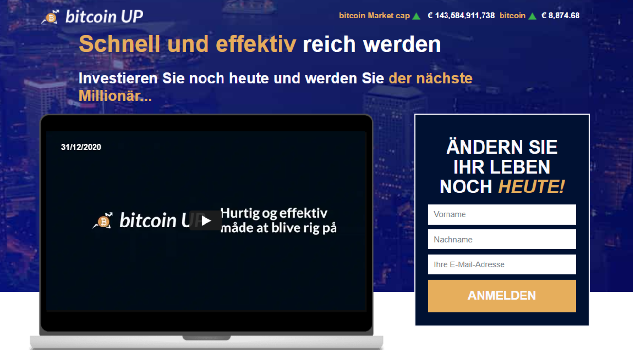 Bitcoin Up Screenshot